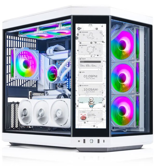 HYTE Y70 Touch - Ryzen 9950X3D - 128Go DDR5 - 8To 9100 - RTX5090